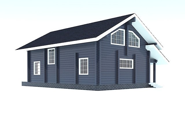 بيت من الخشب 148 متر مربع