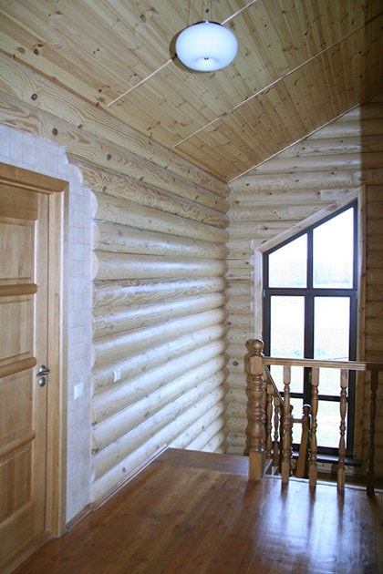 بيت خشبي مساحته منزل خشبي 172 متر مربع بروسيا البيضاء